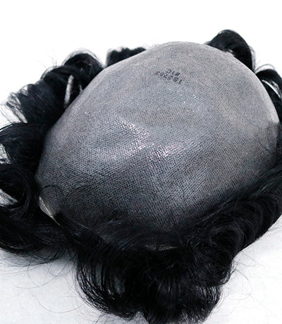 Thin Skin (Knotted) - 8"*10" Thin Skin Men Hair System 0.06-0.08mm