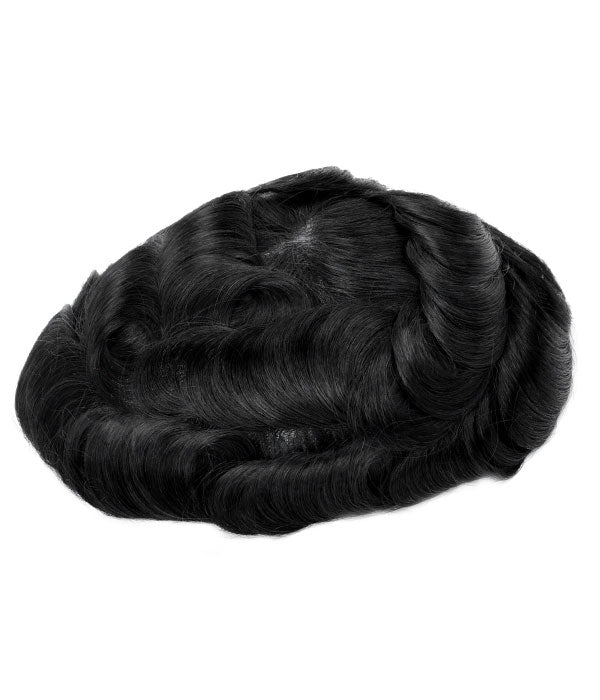 Thin Skin (Knotted) - 8"*10" Thin Skin Men Hair System 0.06-0.08mm